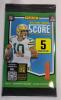 2025 Panini Score NFL Football Sealed Trading Card Wax Packs , Three (3) Packs - 2