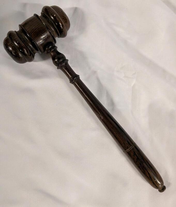 Wooden Gavel. 11" Long.