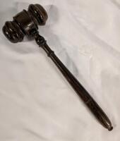 Wooden Gavel. 11" Long.