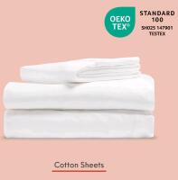 New Good Morning Queen Comfort Sleep Sheet Set - Cotton
