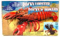 Sealed Vintage New Old Stock ROCKY THE SINGING LOBSTER Motion-Activated Singing, Shaking & Dancing Wall-Mounted Animatronic Lobster, Sings "Sea Cruise" & "Rock the Boat", Model 35004