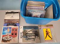 50+ Rock 'N Rock , Adult Contemporary & Disco LP Record Albums . Includes : Leonard Cohen &times;6 , Bob Dylan , Jerry Garcia , Elvis Costello &times;2 , Supertramp plus more