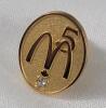 McDonald's 5-Year &sup1;/&sup1;⁰ 10K Gold Filled Canada Service Tie Pin w/Original Presentation Box . - 3