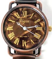 Vogue BIG TIME Watch, Ticking. With Expansion 0.8" Wide Band