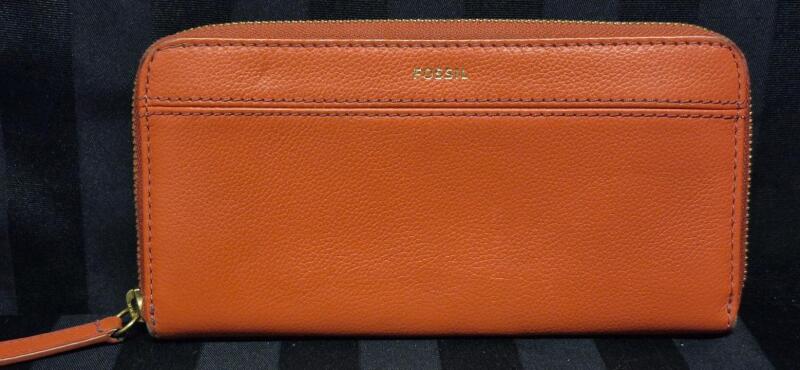 FOSSIL Leather Wallet 8" by 4"