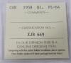 1958 (1858-) Canadian Silver One Dollar Coin . ICCS Graded PL-64 - 4