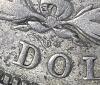 1921-D USA Silver Morgan Dollar Coin . - 3