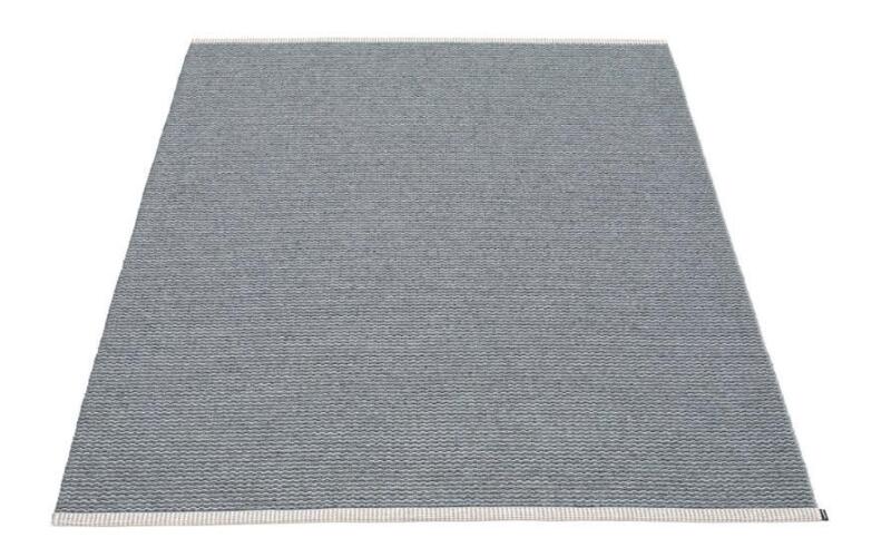 New Pappelina Mono Granit / Grey Indoor / Outdoor Rug . Measures 54"&times;78" (4.5ft&times;6.5ft)