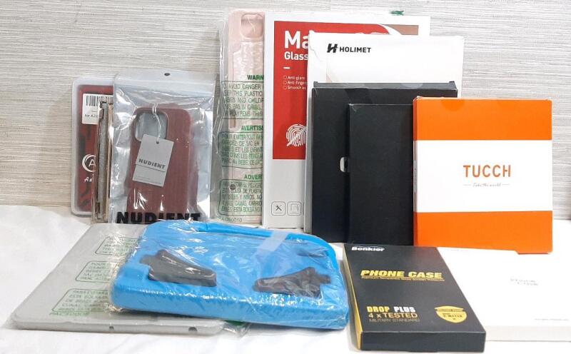 Lot of Tablet & Phone Protective Cases