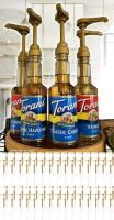 6 New 10-Packs Multi-Purpose / Flavored Coffee Syrup Dispenser Pumps, 12.5" Long, 60 Pumps Total