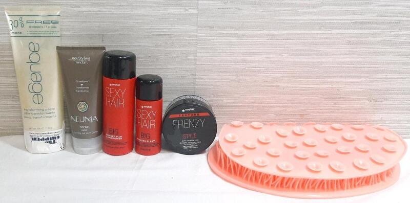 5 New Hair Care Products & Silicone Bath Brush