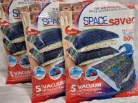 15 New Vacuum Storage Bags - Works with Any Vacuum