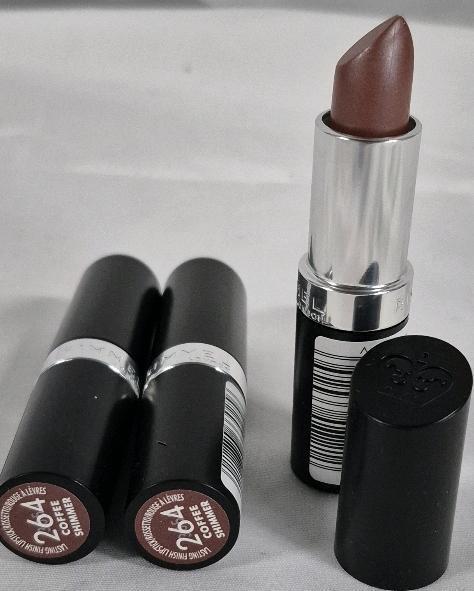 3 New Rimmel Coffee Shimmer Lipsticks