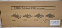 New 30 Can Drink Organizer for Your Fridge