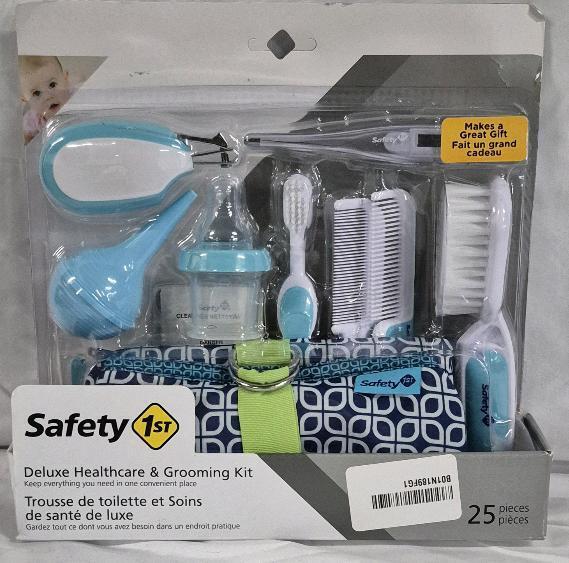 25 pcs New Safety 1st Deluxe Healthcare & Grooming Kit
