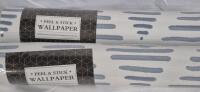 2 New Rolls Peel & Stick Wallpaper - TH8202-BU