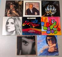 8 Vintage Records: Kenny Rogers, Hank Williams Jr, Barbara Streisand, Neil Diamond, Bruce Cockburn, Larry Branson, Foreigner