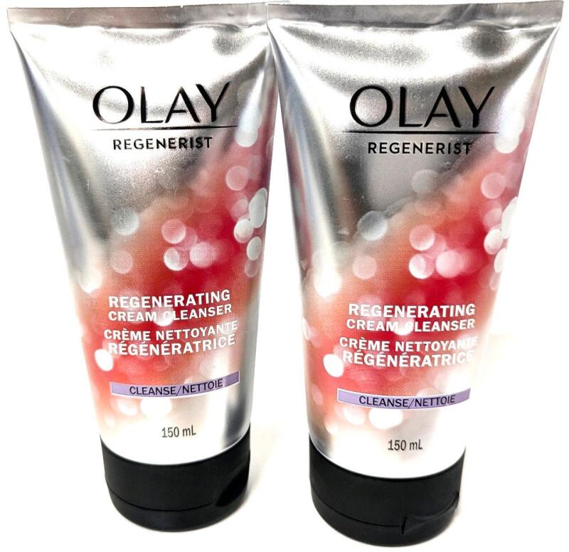 2 New OLAY Regenerist Regenerating Cream Cleansers