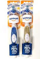 2 New SpinBrush Pro Clean Powered Toothbrushes