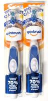 2 New SpinBrush Pro Clean Powered Toothbrushes