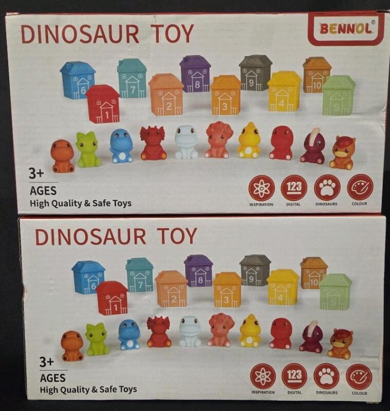 2 New Dinosaur Toys By Bennol