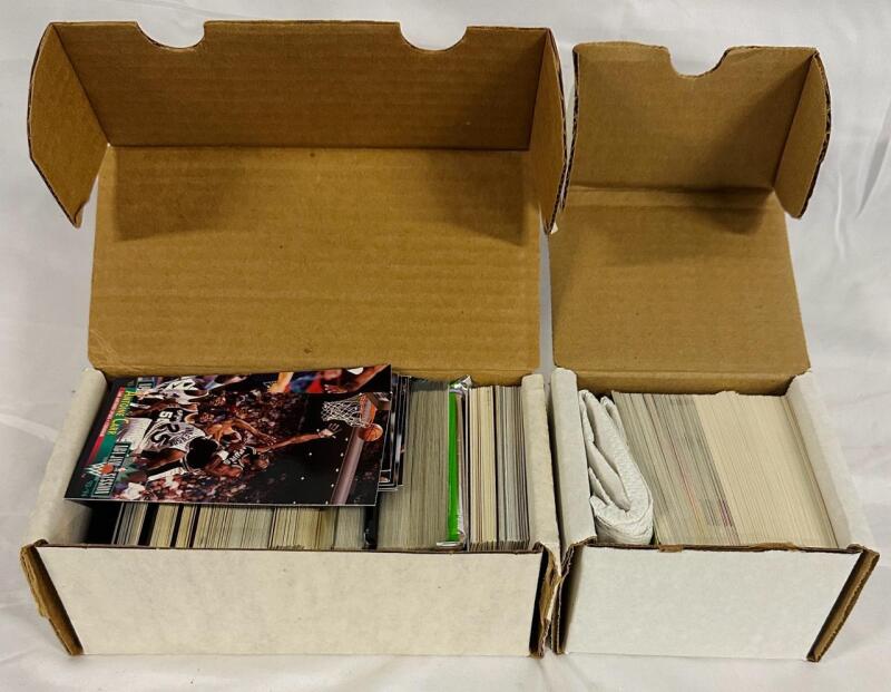 400+ Vintage 1990&rsquo;s NBA Basketball Card Singles