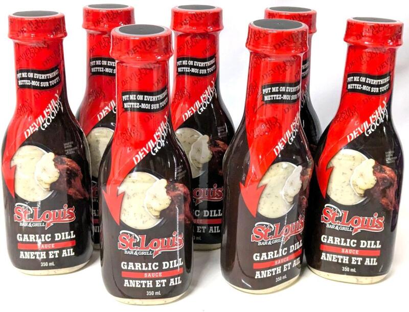 [BB 07/2025] 7 New St. Louis Bar & Grill GARLIC DILL SAUCES