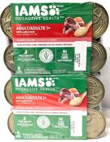 12 New Cand IAMS Proactive Health Lamb & Rice Wet Adult Dog Food [BB 04/2026, One Can May Have Leaked]