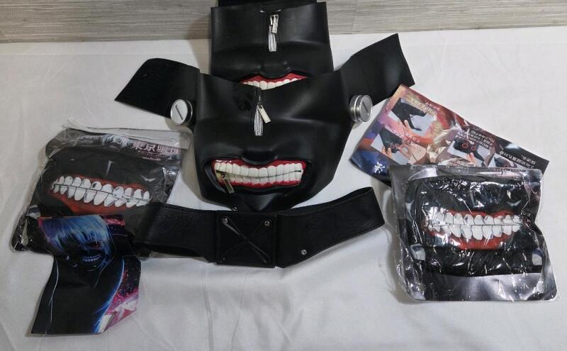 2 Tokyo Ghoul Face Masks and Accessories