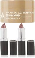 2 New RIMMEL Lasting Finish Lipsticks: 264 Coffee Shimmer + Hempz Hydrating Lip Sleeping Mask (Whipped Vanilla)