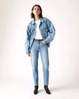 New Size 25 &times; 26 Women's LEVI'S 501 Original Cropped High Rise Button-Fky Fitted Straight Leg Jeans