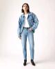 New Size 25 &times; 26 Women's LEVI'S 501 Original Cropped High Rise Button-Fky Fitted Straight Leg Jeans