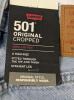 New Size 25 &times; 26 Women's LEVI'S 501 Original Cropped High Rise Button-Fky Fitted Straight Leg Jeans - 4