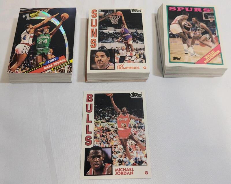 1992-93 Topps Archives Basketball Trading Card Set (complete) . Includes Michael Jordan #52
