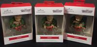 3 New Marvel Guardians Of The Galaxy Hallmark Ornaments