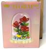 New HighMount Rose Flowers Bouquets Building Toy DIY with Dust Cover Mini Bricks Rose Building Blocks Kit for Adult Mom Women Home Office Desk Decoration Botanical Collection Birthday Gifts - 684Pcs<br/> - 2