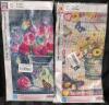 2 New Flowers Diamond Art Kits