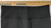 New Adult O/S (SM) Grey+Black Darkterror 2-Pack Fleece Lined Leggings for Women Thermal Tummy Control High Waist Winter Warm Workout Tights - 3