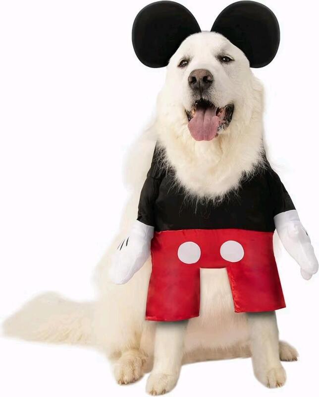 New Size XXL Dog DISNEY: Mickey Mouse Pet Costume