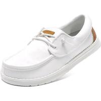 New Size 8 Women's STQ Canvas Lace up Loafers Orthopedic Comfotable Ultralight Boat Casual Shoes with Arch Support