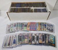 Late 80s/Early 90s MLB Baseball Trading Card Singles in Top Loaders , 390+ Trading Cards . Topps , Upper Deck , Leaf , Score , Donruss