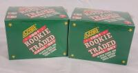 1991 Score Rookie & Traded NFL Football Sealed Trading Card Sets . Two (2) Sealed Sets .
