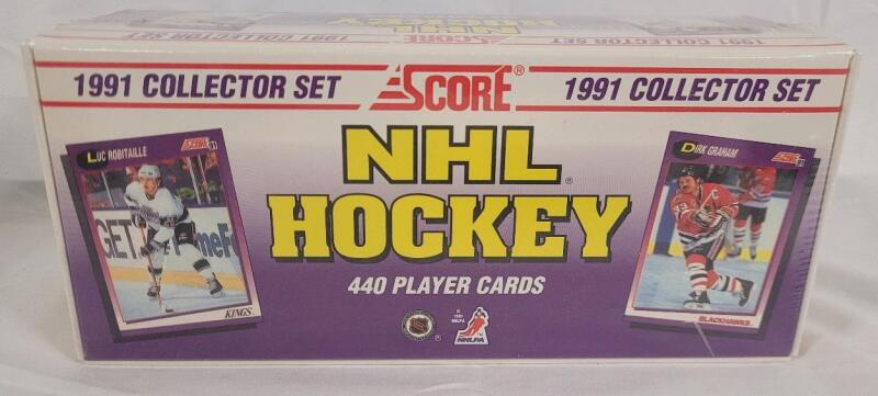 1991 Score NHL Hockey Sealed Trading Card Set .