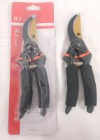 Two (2) New RJ Tools Pruning / Garden Shears