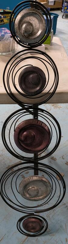 Metal Wall Decor. 41.5" Long.