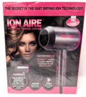 New ION AIRE Folding Hair Dryer