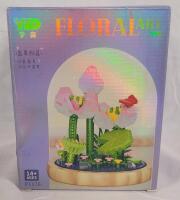 New YKO Floral Art Bouquet Lego Style Home Decor Build-Set , Model # P1176