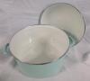 New Martha Stewart 6.4qt. Enamel on Steel Dutch Oven w/Lid . - 3