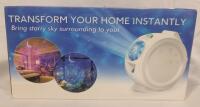 New - SC511 3 In 1 Watermark Starry Sky Projector Graffiti Smart Atmosphere Night Light , Model SC511 . Touch Control & Voice Activated