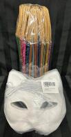 32 Paper Gift Bags Plus 10 Paper Cat Masks
